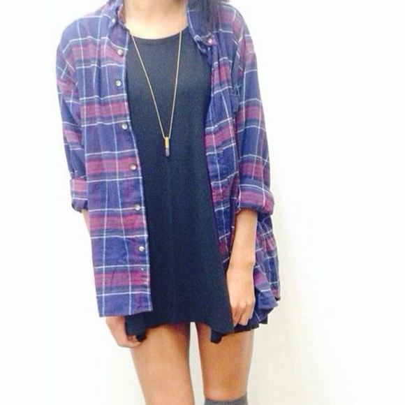 BRANDY MELVILLE loose black mini dress - Picture 1 of 6